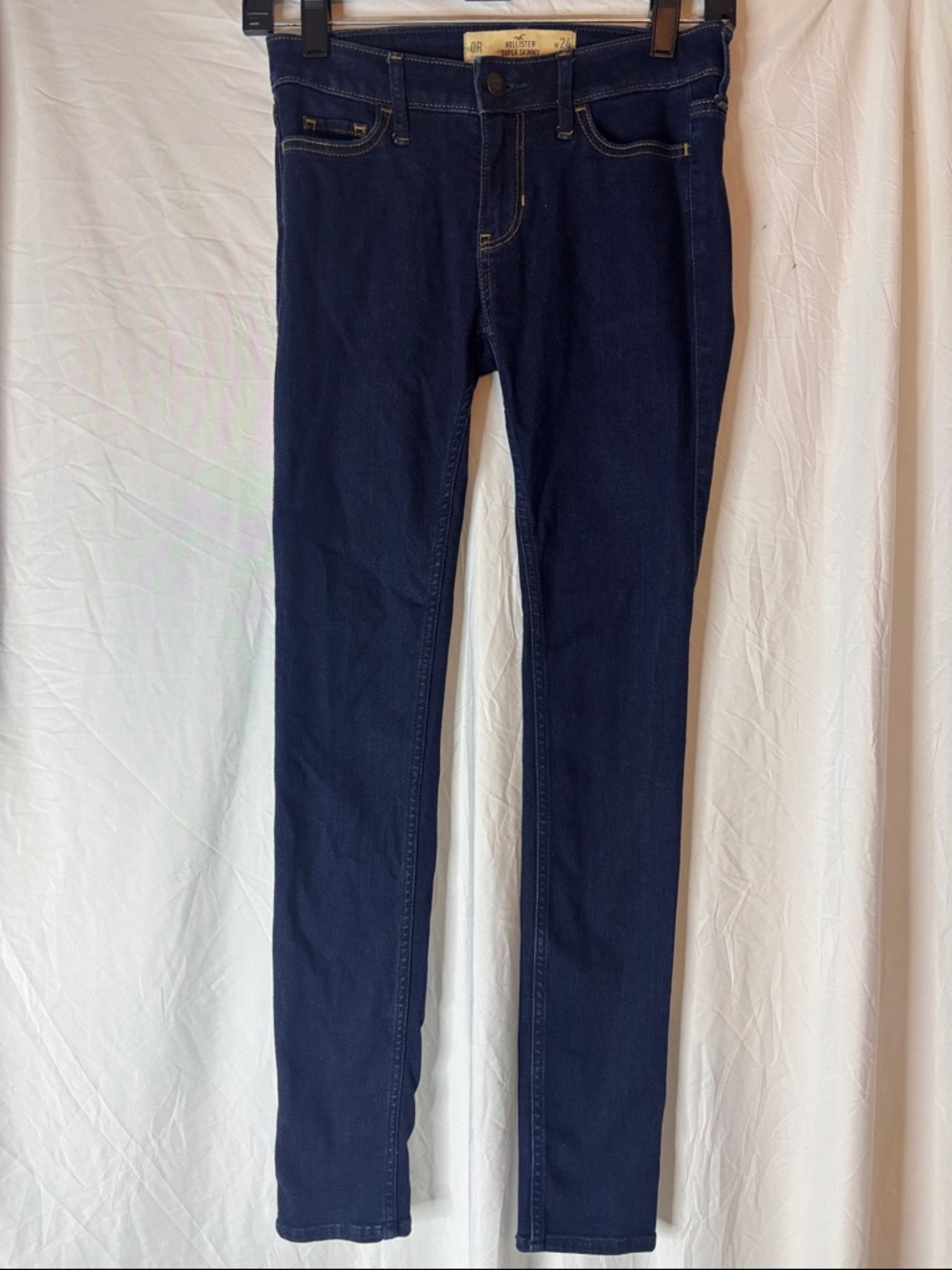Hollister Super Skinny Dark Blue Jeans